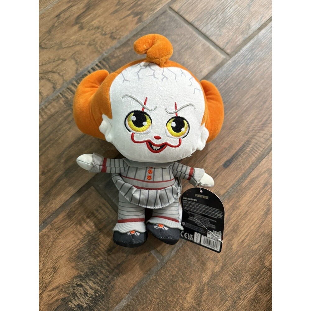 2025 IT Welcome to Derry 8" PENNYWISE Plush Doll!Horror, Halloween, Stephen King